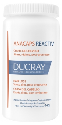 Ducray Reactiv Hair Loss Reaction Pack 3 x 30 Kapsułek