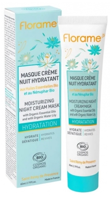 Florame Maschera Crema Notte Idratante Biologica 65 ml