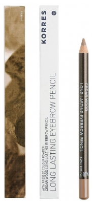 Korres Long-Lasting Eyebrow Pencil Cedarwood 1,29g - Colour: 02: Medium Tint