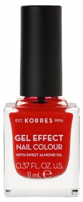 Korres Gel Effect Vernis à Ongles 11 ml - Couleur : 48 Coral Red