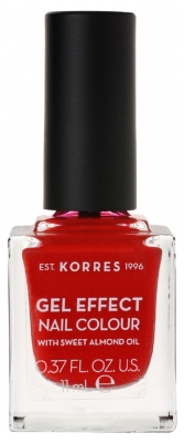 Korres Effect Gel Lakier do Paznokci 11 ml - Kolor: 53: Royal Red