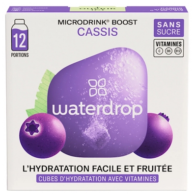 Waterdrop Microdrink 12 Portions - Goût : Cassis