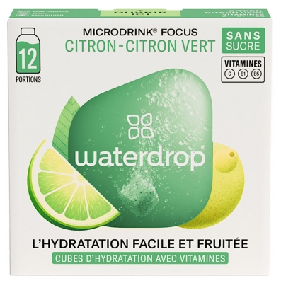 Waterdrop Microdrink 12 Porcji - Smak: Cytryna - Limonka