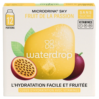 Waterdrop Microdrink 12 Portions - Goût : Fruit de la Passion