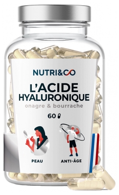 Nutri&Co Hyaluronsäure Nachtkerze & Borretsch 60 Kapseln