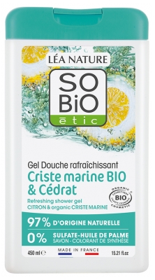 Léa Nature SO BIO étic Odświeżający żel pod Prysznic z Koprem Morskim 450 ml