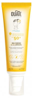 Ouate Ma Crème 1, 2, 3 Soleil Face and Body SPF 50+ 125 ml