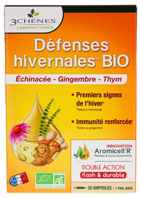 Les 3 Chênes Défenses Hivernales Organic 20 Fiale