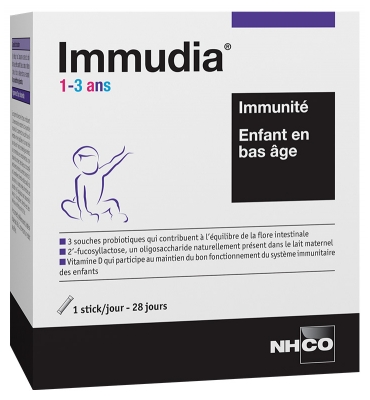 NHCO Immudia 1-3 ans 28 Sticks