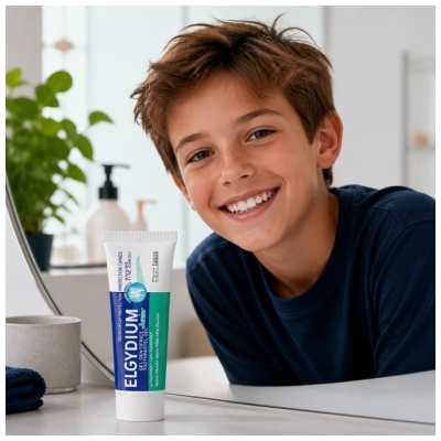 Elgydium Junior Pasta do Zębów w żelu Ochrona Przed Próchnicą od 7 do 12 lat Miętowa 50 ml