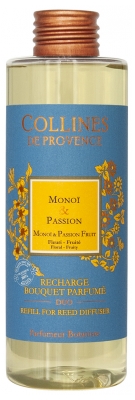 Collines de Provence Recharge Bouquet Parfumé Duo 200 ml - Senteur : Monoï & Passion