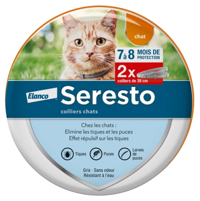 Seresto Pest Control Collars Cats 2 Collars