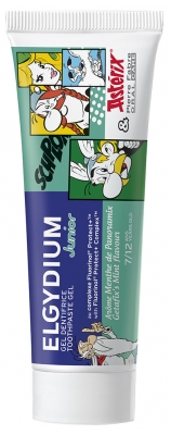 Elgydium Gel Dentifrice Junior Protection Caries 7/12 Ans Menthe de Panoramix 50 ml