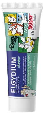 Elgydium Junior Zahngel Kariesschutz 7/12 Jahre Minze von Panoramix 50 ml