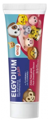 Elgydium Gel Dentífrico Infantil 3/6 Años 50 ml - Aroma: Fresa Fresca