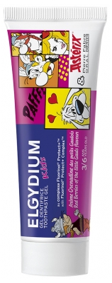 Elgydium Gel Dentifricio per Bambini 3/6 Anni 50 ml - Aroma: Grenadine