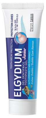 Elgydium Junior Gel Dentífrico Anticaries 7/12 Años Burbuja 50 ml