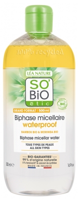 Lo Nature SO BIO etic Biphas Micelar Waterproof Bio 500 ml