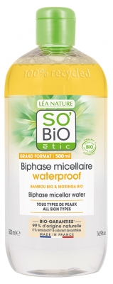 Léa Nature SO BIO étic Biphase Micellaire Waterproof Bio 500 ml