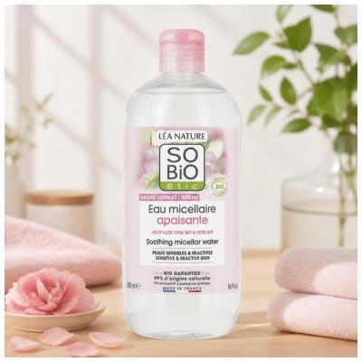 Léa Nature SO BIO étic Agua Micelar Bio Calmante 500 ml