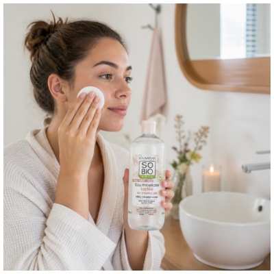 Léa Nature SO BIO étic Eau Micellaire Lactée Lait d'Ânesse Bio 500 ml