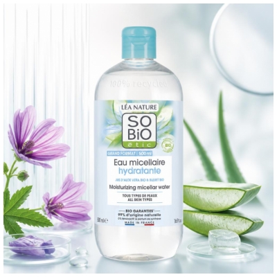 Léa Nature SO BIO étic Bio Mitrinošais Micelārais Ūdens 500 ml