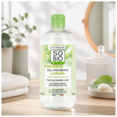 Léa Nature SO BIO étic Apă Micelară Purificatoare Bio 500 ml