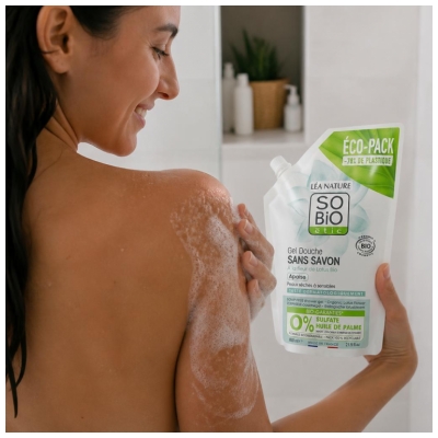 Léa Nature SO BIO étic Biologische Zeepvrije Douchegel 650 ml