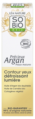 Léa Nature SO BIO étic Précieux Argan Contour Yeux Défroissant Lumière Bio 15 ml