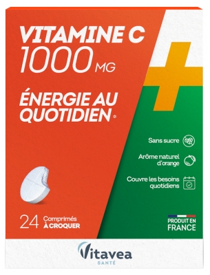 Vitavea Vitaminas C 1000 mg 24 kramtomosios tabletės