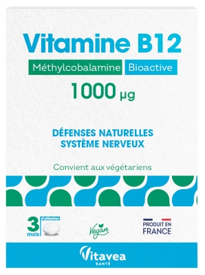 Vitavea B12 vitamīns 1000 µg 90 tabletes