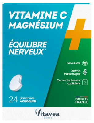 Vitavea Vitaminas C Magnis 24 kramtomosios tabletės