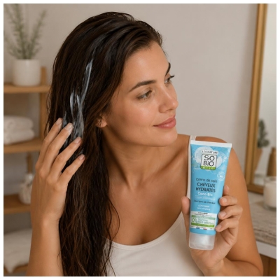 Léa Nature SO BIO étic Pflegecreme Hydratisiertes Bio-Haar 100 ml