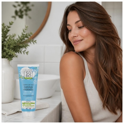 Léa Nature SO BIO étic Pflegecreme Hydratisiertes Bio-Haar 100 ml