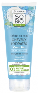 Léa Nature SO BIO étic Crème de Soin Cheveux Hydratés Bio 100 ml