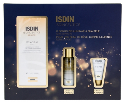 Isdin Ceutics Melaclear Serum 30 ml + Routine Anti-macchie in Omaggio