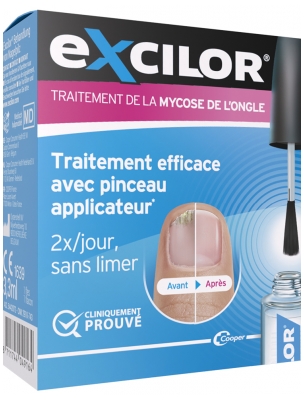 Excilor Trattamento per Funghi Delle Unghie 3,3 ml