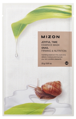 Mizon Joyful Essenz-Maske Schnecken-Straffung & Nährpflege 23 g