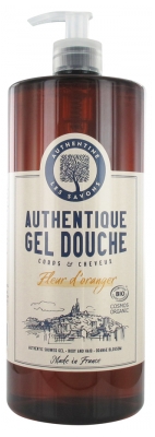 Authentine Authentique Orange Blossom Body & Hair Shower Gel Organic 1 L