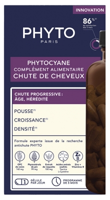 Phyto Phytocyane Chute de Cheveux 84 Gélules