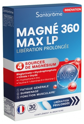 Santarome Magné 360 Max LP 30 Comprimés