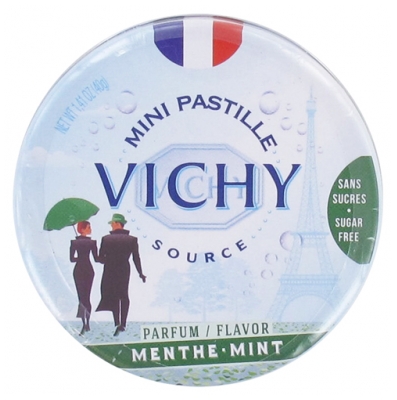 Pastille Vichy Mini Pastilles Mint Fragrance Sugar Free 40 g