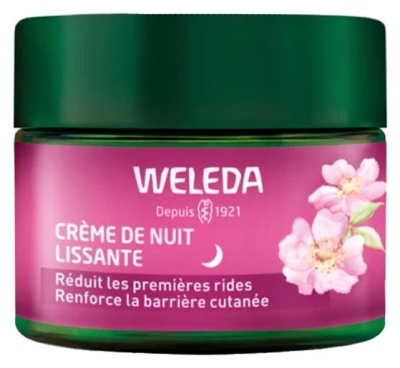 Weleda Crema Notte Levigante con Rosa Canina e Tè Bianco 40 ml