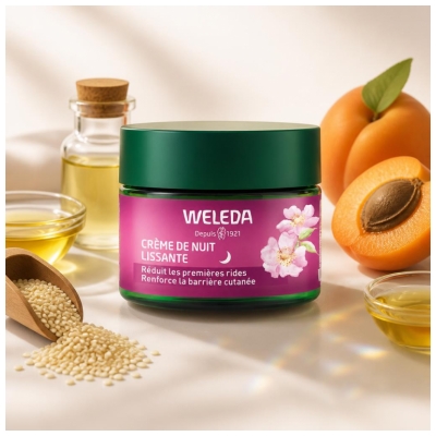Weleda Smoothing Night Cream With Rose Hip & White Tea 40 ml