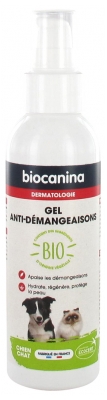 Biocanina Gel Anti-Démangeaisons Chien et Chat Bio 125 ml