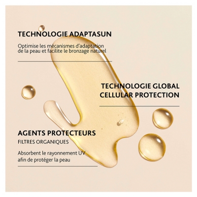 Institut Esthederm L'Huile Solaire Soin Protecteur Corps et Cheveux Soleil Fort 150 ml