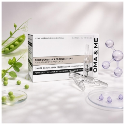 OMA & ME 3in1 Hair Regrowth Protocol 12 Phials