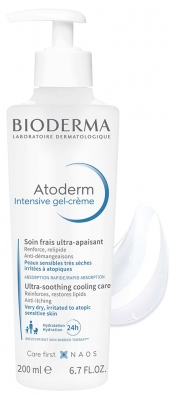 Bioderma Atoderm Intensieve Ultra-Kalmerende Frisse Verzorging Gel-Crème 200 ml