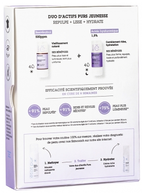 Etat Pur Reiner Aktivstoff Resveratrol 15 ml + Hyaluronsäure 15 ml