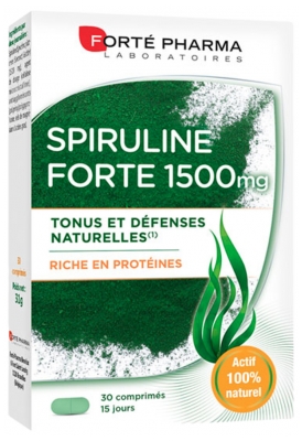 Forté Pharma Spirulina Forte 1500 30 Tablets